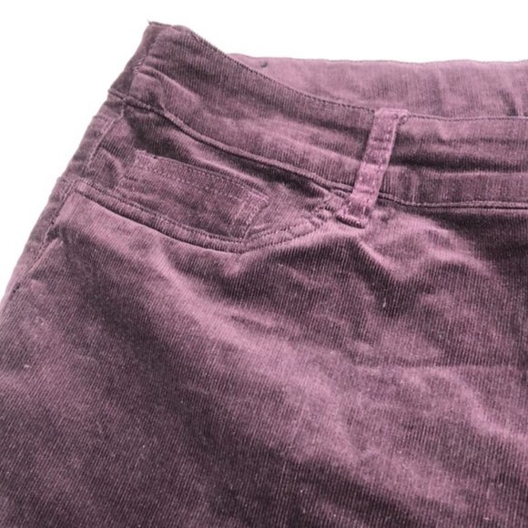 LIKE NEW SUKO BURGUNDY CORDUROYS 12x30 ⭐️ - Picture 7 of 10